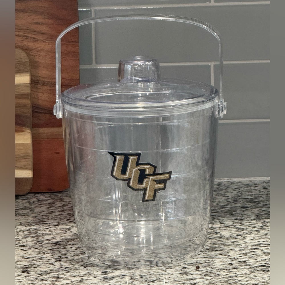 UCF University of Central Florida Knights Tailgating Plastic Ice Bucket w/ Lid